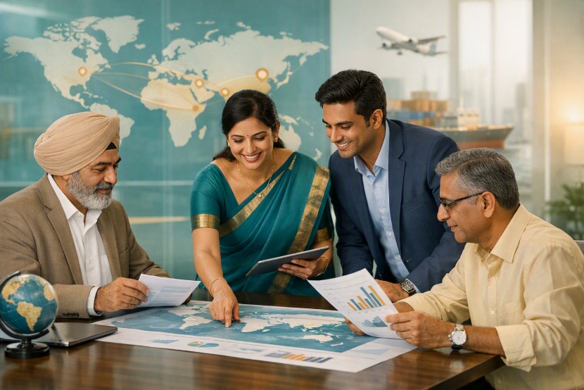 CITEP team planning global trade opportunities
